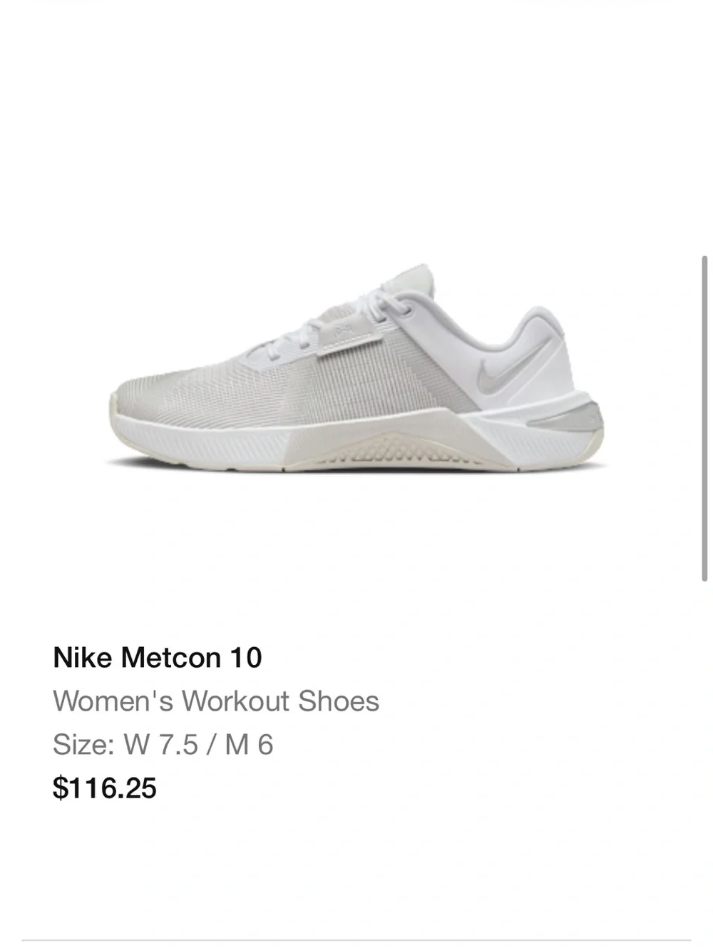 Nike Metcon 10 - Picture 1 of 4